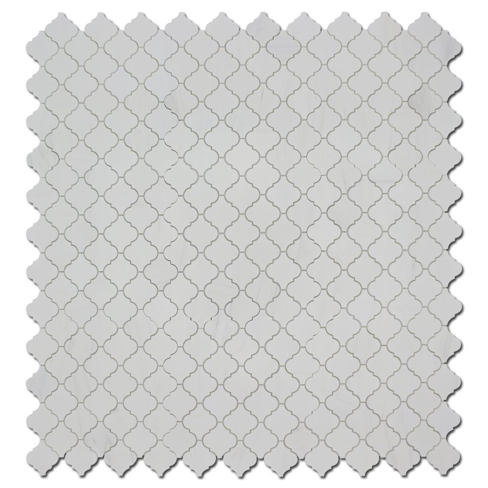 Arabesque Mosaic Bianco Venato Dolomite – Bianco Dolomite Polished