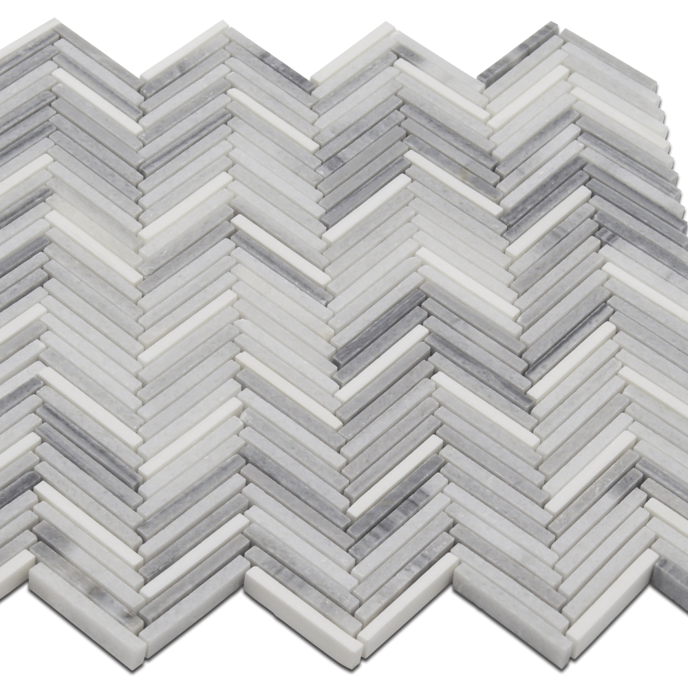 Capri Mosaic Bianco Venato Dolomite & Marmara