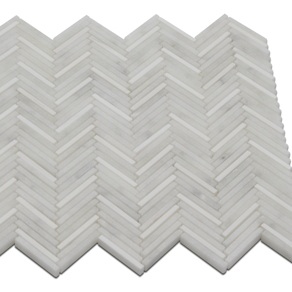 Capri Mosaic Bianco Venato Dolomite & Milas White