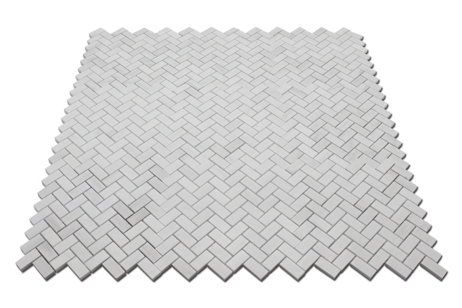 Bianco Venato Dolomite 1X2 Bianco Venato Herringbone Polished