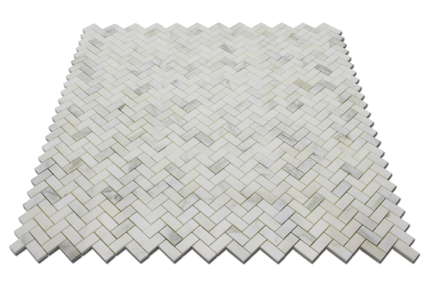 Calacatta Oliva 1X2 Herringbone