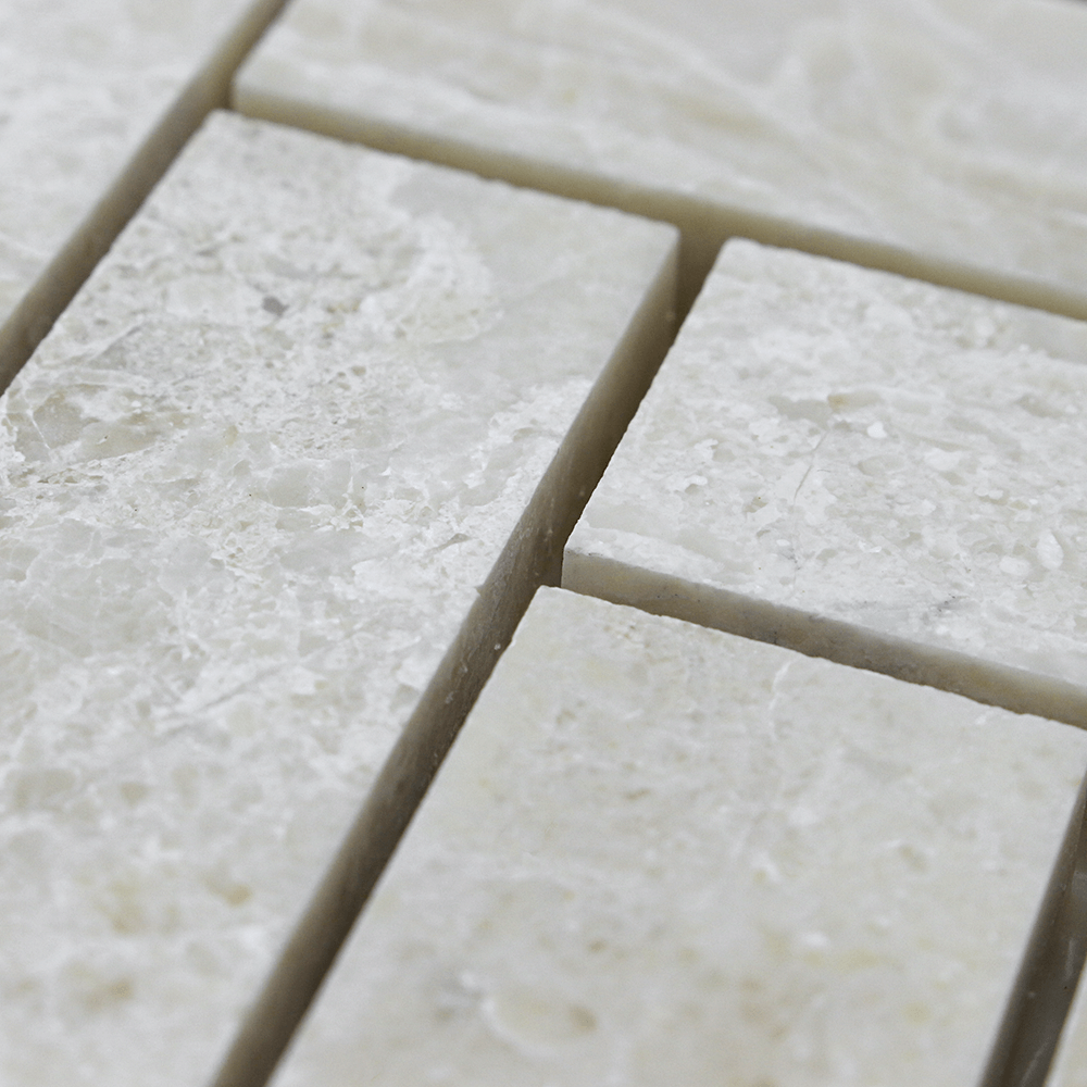 Karya Roya Marblel 1" x 6" Herringbone