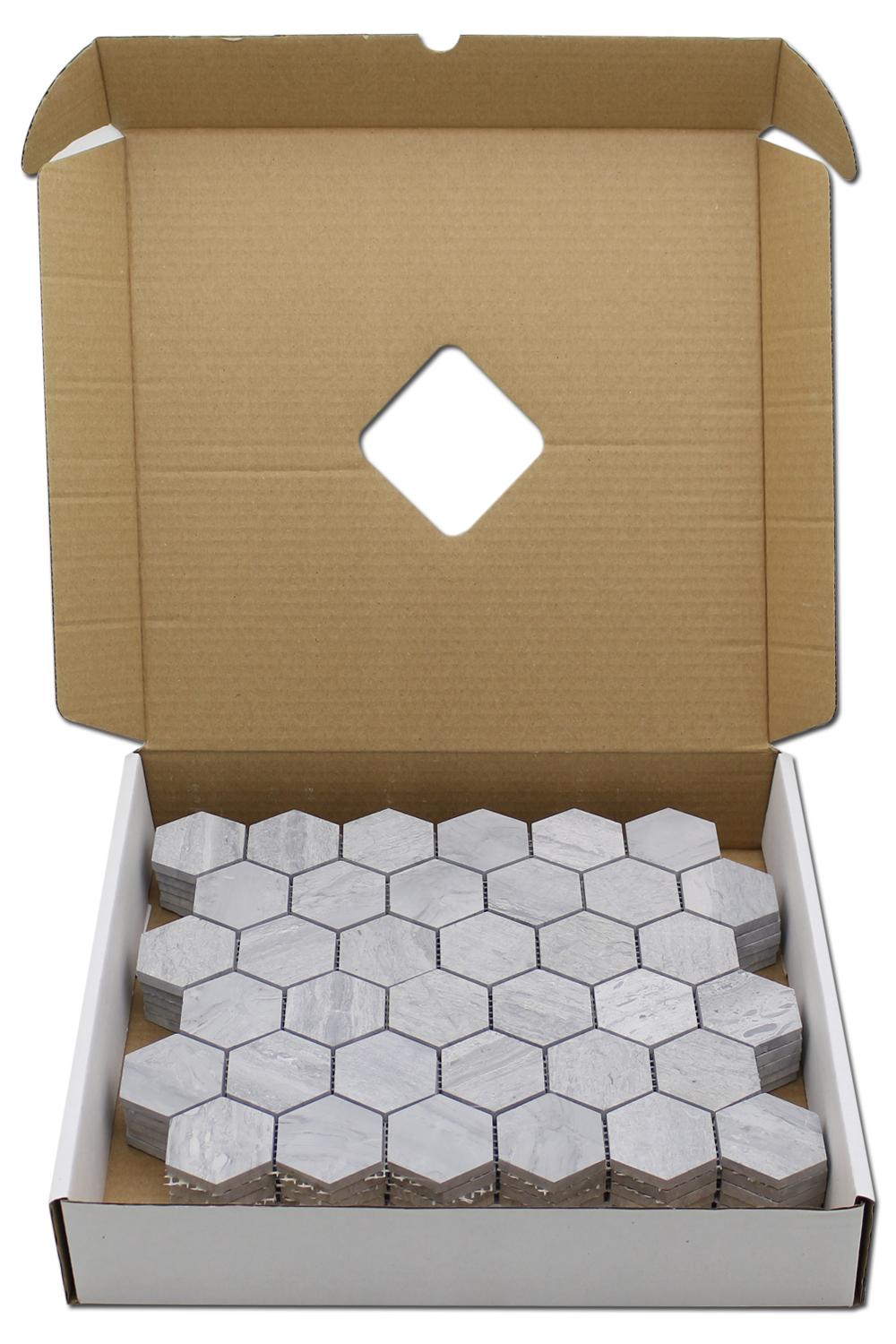 Blue Savoy 1X2 Herringbone Honed