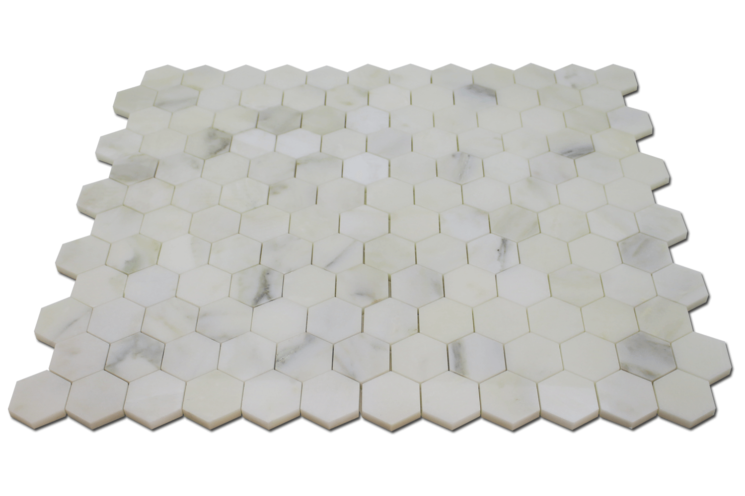 Calacatta Oliva Honeycomb Mosaic