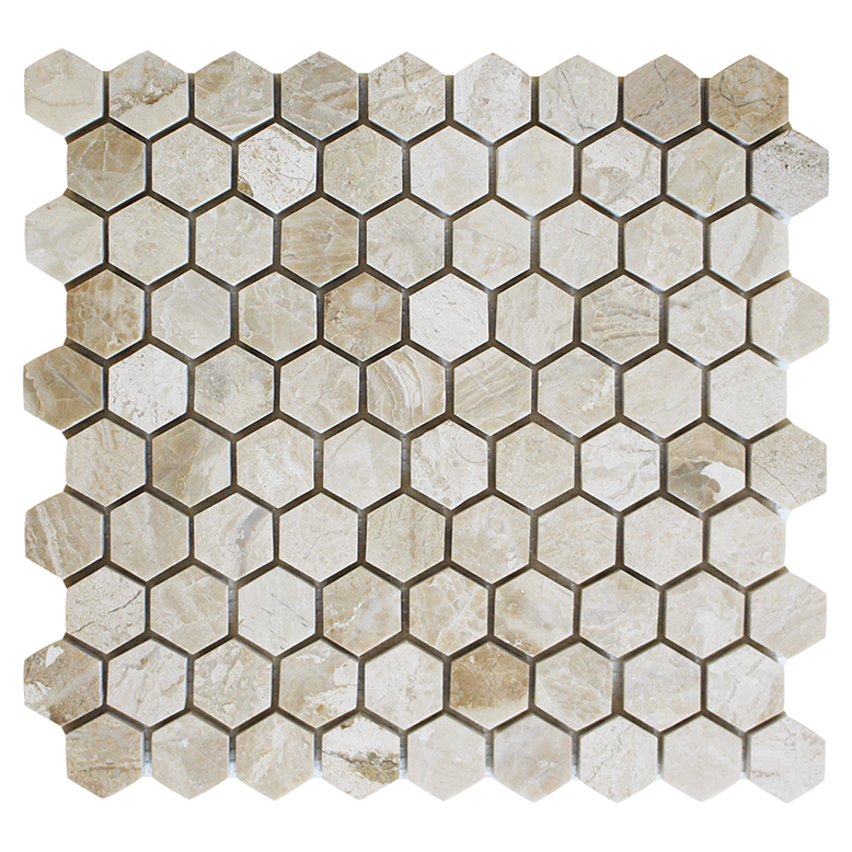 Karya Royal Marble 1 1/4" Honeycomb