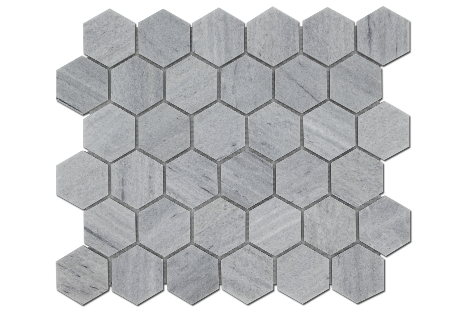 Solto White 2″ Honeycomb Honed