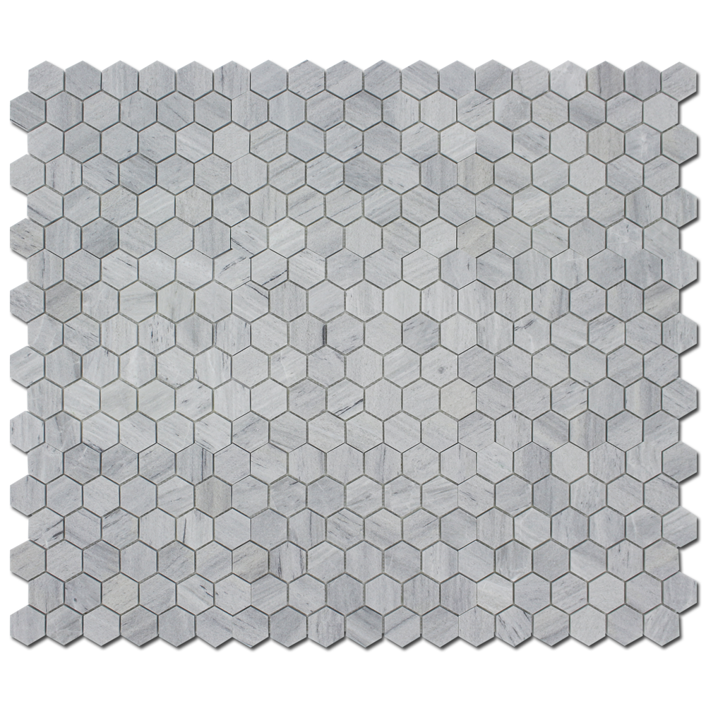 Solto White 2″ Honeycomb Honed