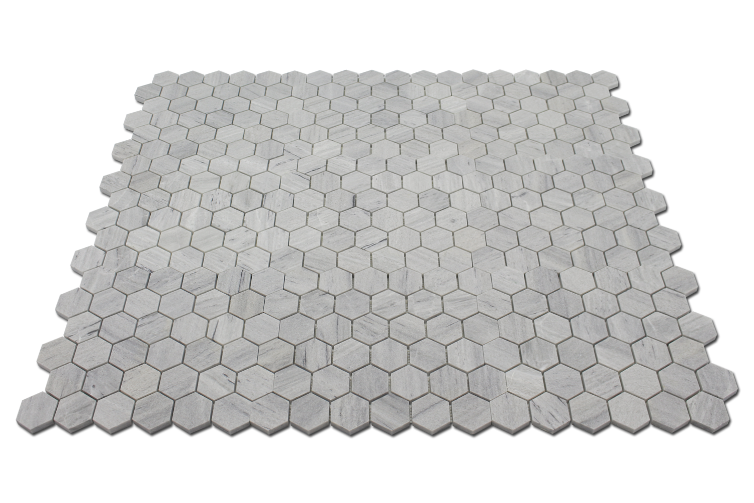 Solto White 2″ Honeycomb Honed