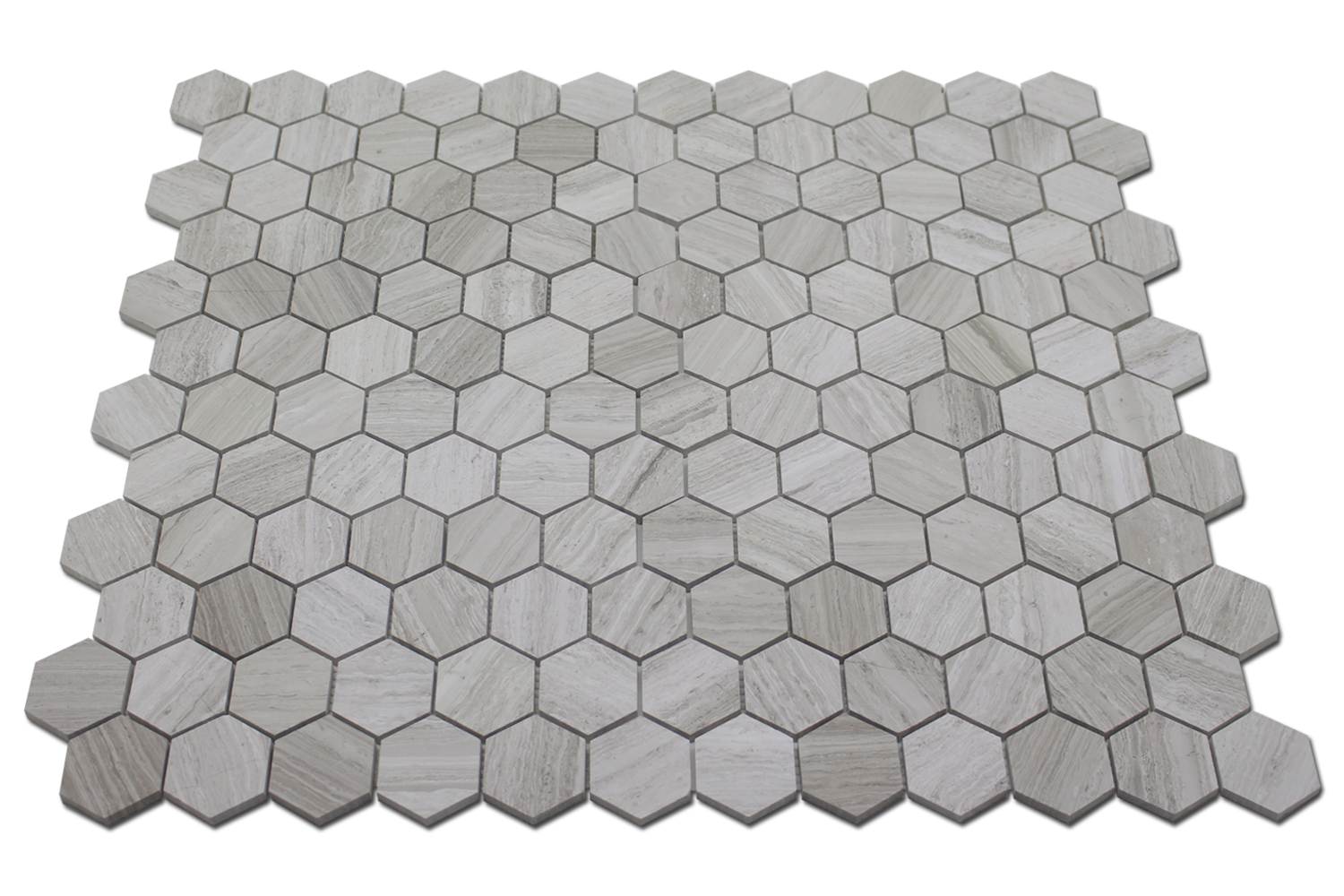 Wooden White Honeycomb Honed