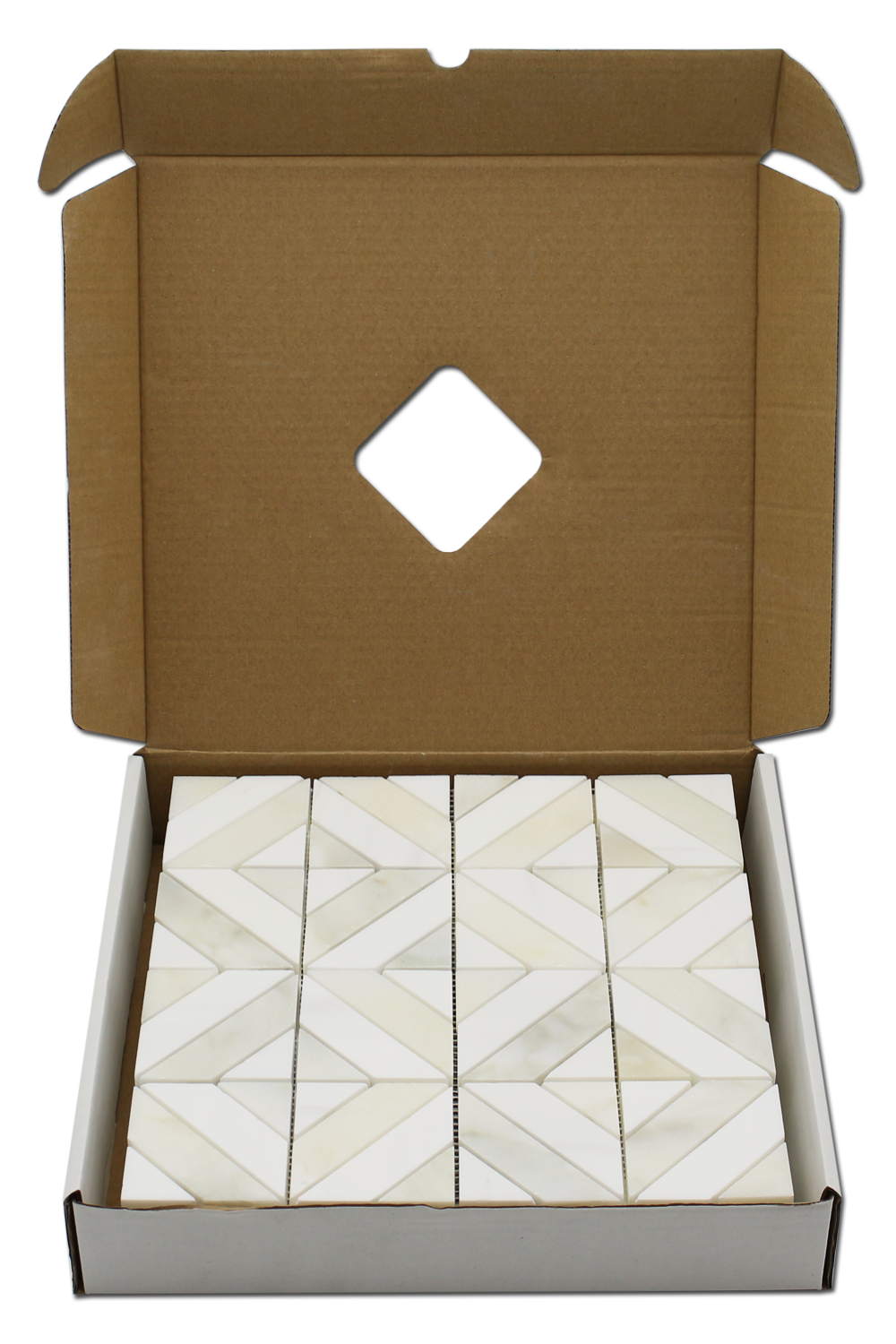 Matrix – 12″ Dolomite / Calacatta Oliva