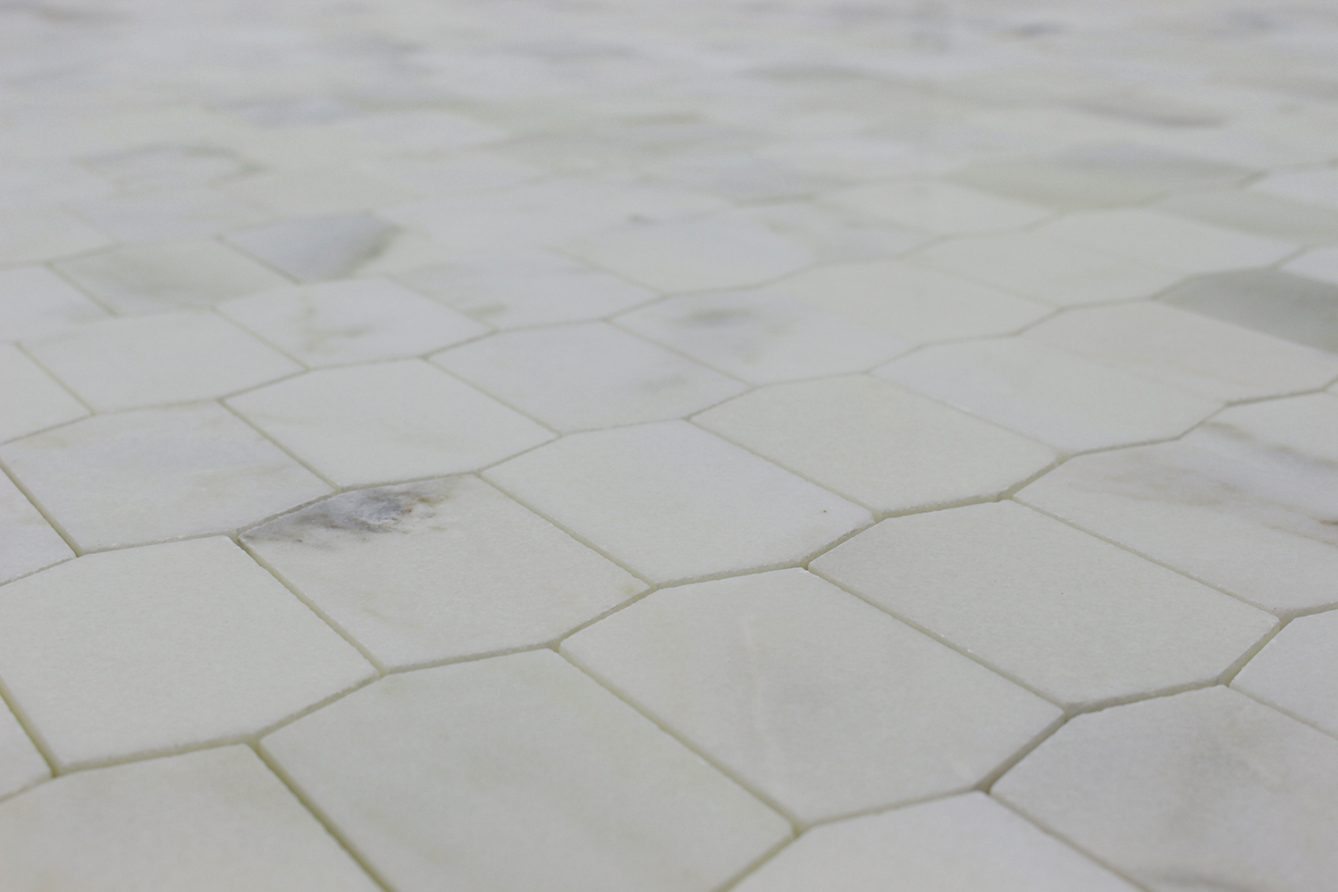 Picket Mosaic Picket Calacatta Oliva Polished