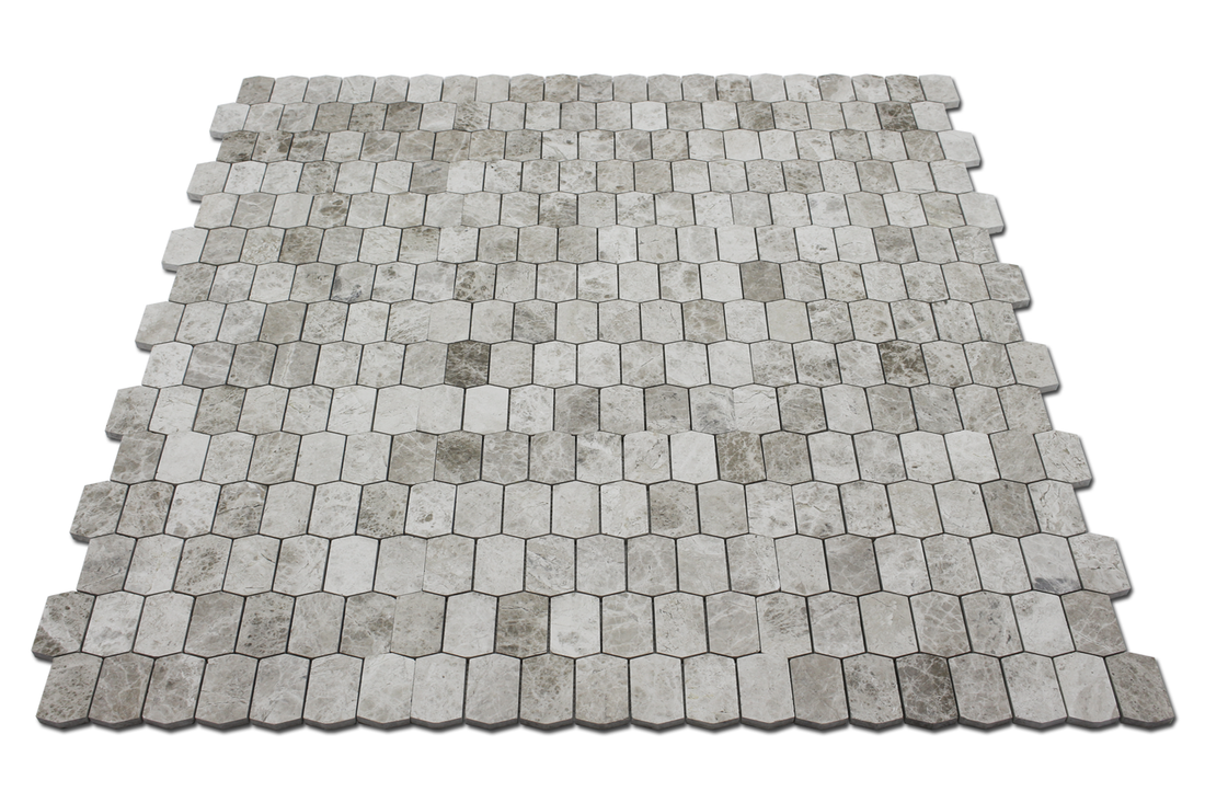Picket Mosaic Picket Silver Shadow Polished