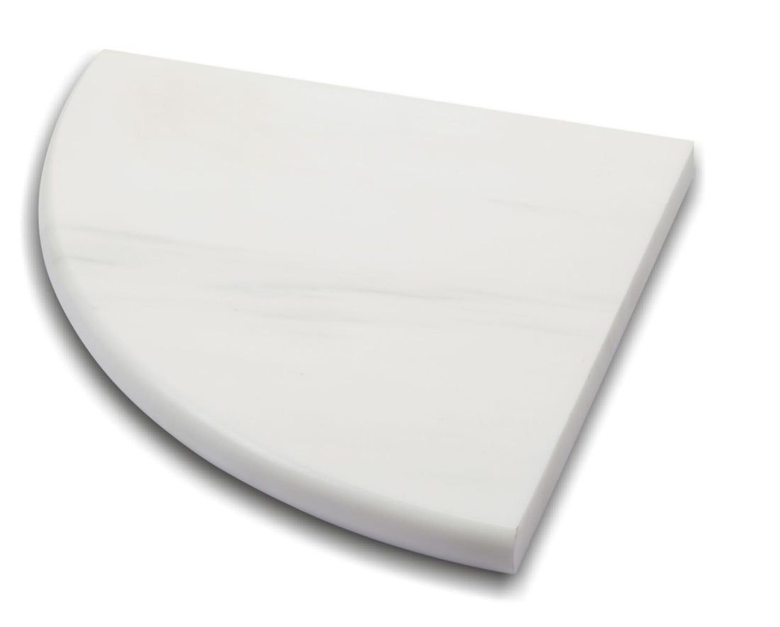 Corner Shelf Bianco Venato Pol