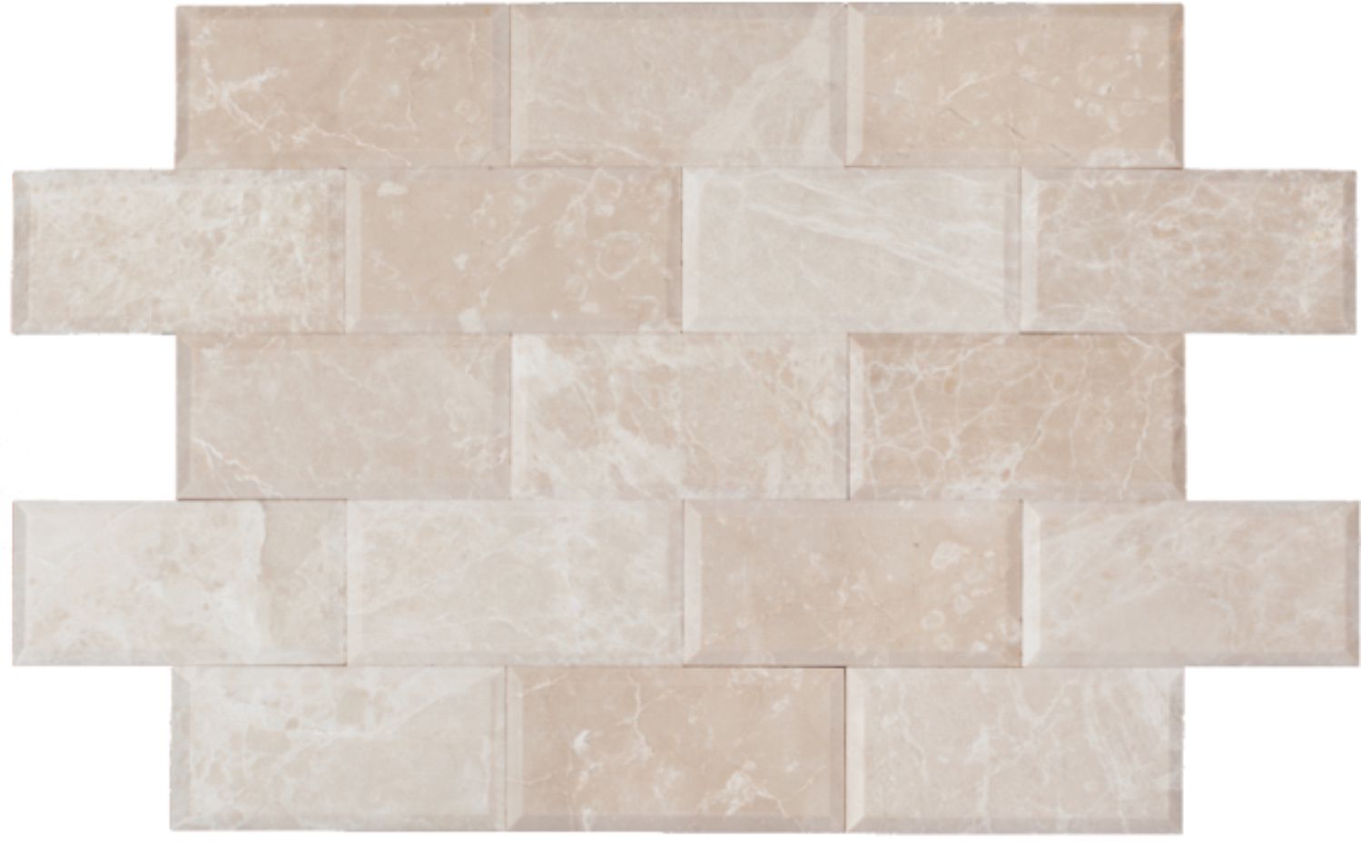 Botticino Polished Marble Tile 3x6
