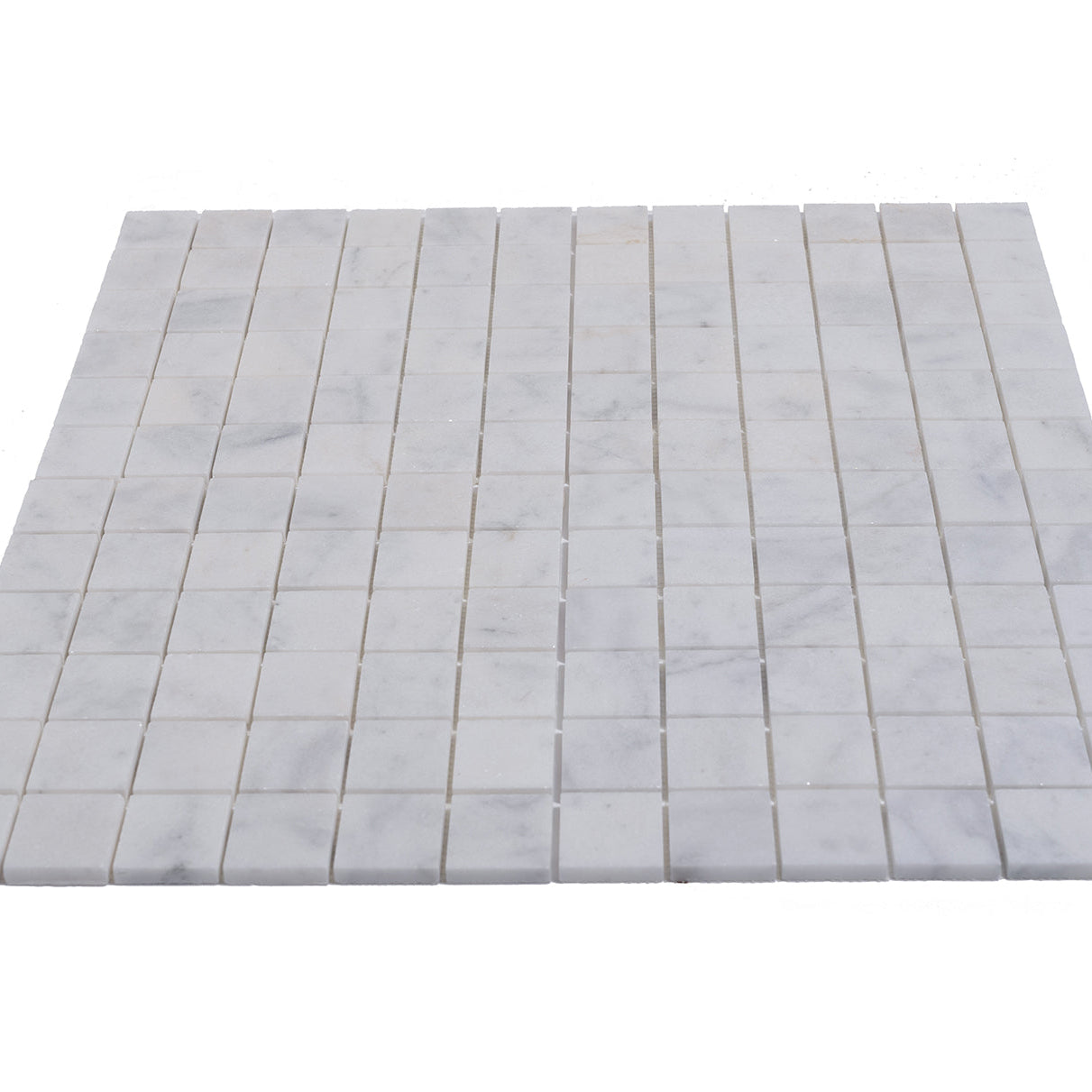 Milas White Marble 2" x 2" Honed, Polished & Tumbled