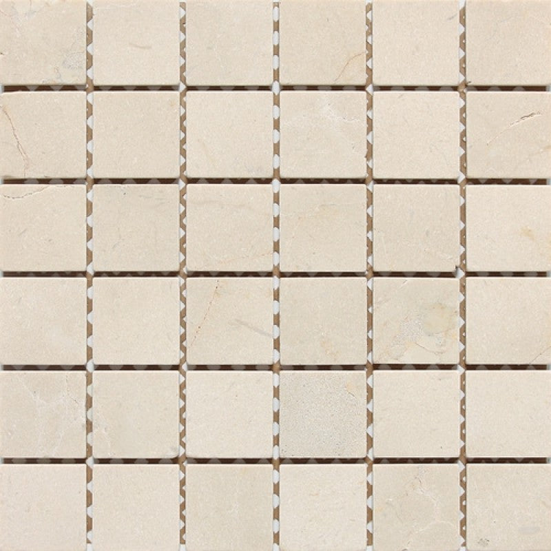 Crema Nouva Tumbled Mosaic