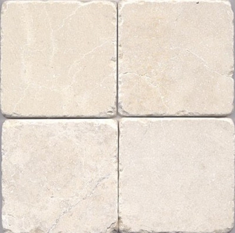 Crema Nouva Tumbled Field Tile