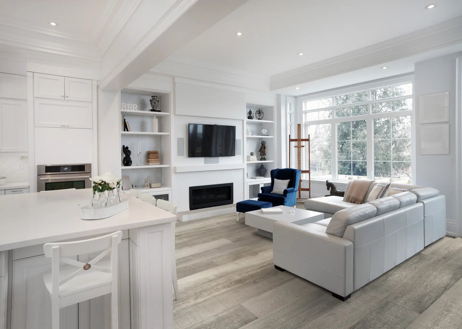 Cali Vinyl Windswell Hickory Longboards Vinyl Flooring
