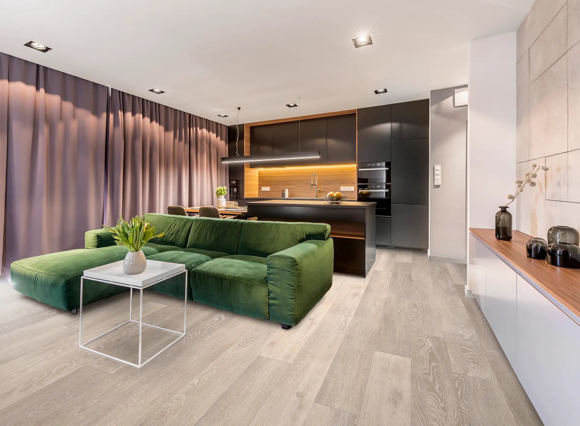Cali Vinyl Whitewater Oak Longboards Vinyl Flooring