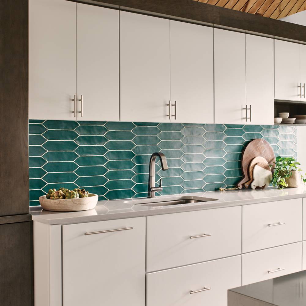 Reine 3&quot; x 12&quot; Picket Pattern Matte Ceramic Wall Tile