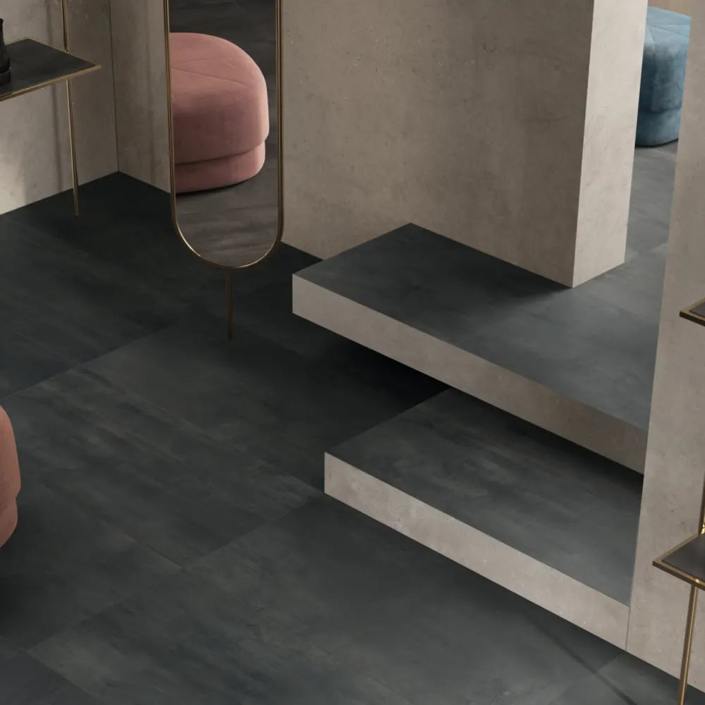 Rebel 12&quot; x 24&quot; Floor &amp; Wall Tile in Bronze