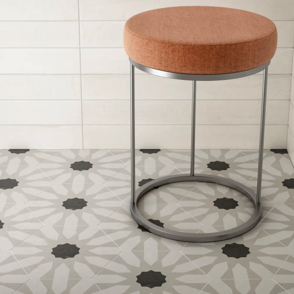 Allora 7.5&quot; x 12.75&quot; Rhomboid Matte Porcelain Tile in Solid White