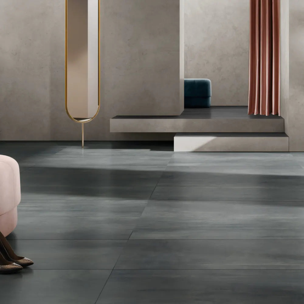 Rebel 12&quot; x 24&quot; Floor &amp; Wall Tile in Bronze
