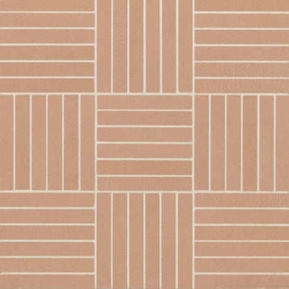 Sahara .5&quot; x 4&quot; Matte Crosshatch Porcelain Mosaic Tile