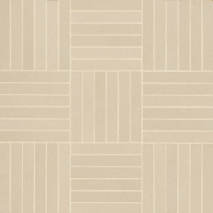 Sahara .5&quot; x 4&quot; Matte Crosshatch Porcelain Mosaic Tile