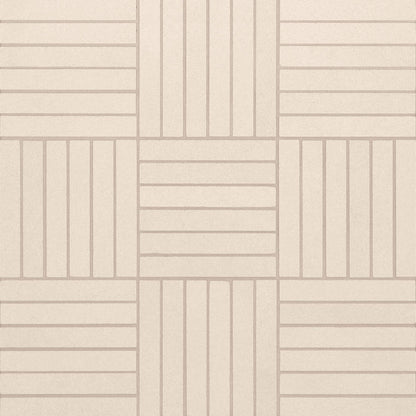 Sahara .5&quot; x 4&quot; Matte Crosshatch Porcelain Mosaic Tile