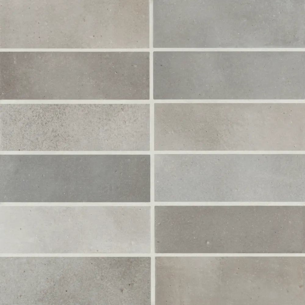 Celine 2&quot; x 6&quot; Matte Porcelain Floor &amp; Wall Tile in Blue