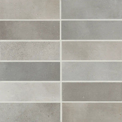 Celine 2&quot; x 6&quot; Matte Porcelain Floor &amp; Wall Tile in Blue