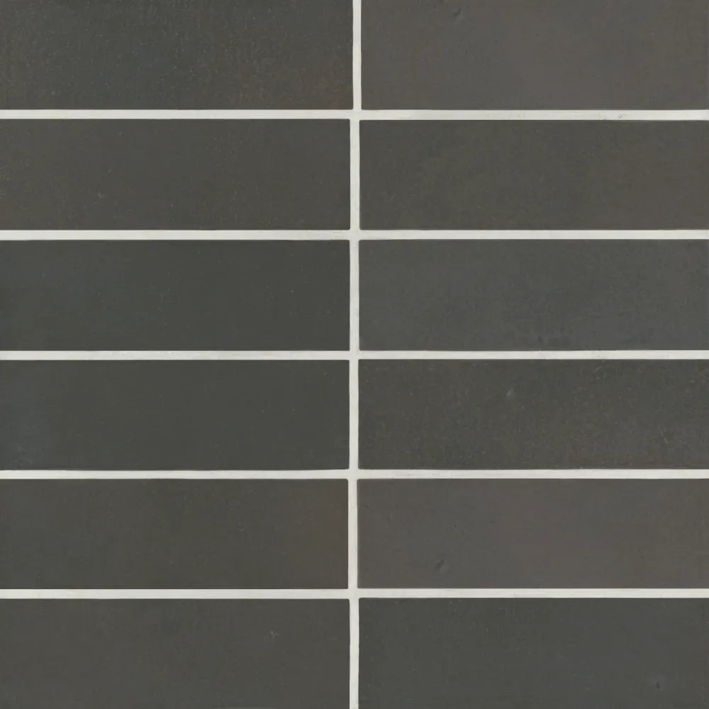 Celine 2&quot; x 6&quot; Matte Porcelain Floor &amp; Wall Tile in Blue