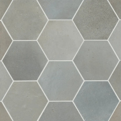 Celine 4&quot; Hexagon Matte Porcelain Floor &amp; Wall Tile in Cotto