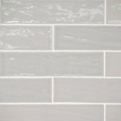 Marin 2.5&quot; x 10&quot; Ceramic Wall Tile in Aloe Green