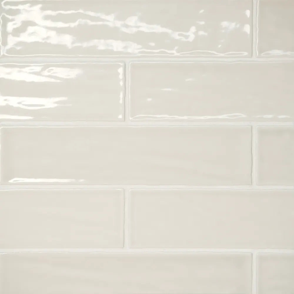 Marin 2.5" x 10" Ceramic Wall Tile in Pearl White