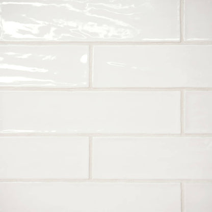 Marin 2.5&quot; x 10&quot; Ceramic Wall Tile in Aloe Green