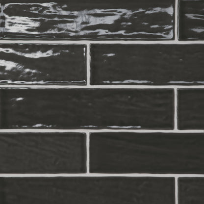 Marin 2.5&quot; x 10&quot; Ceramic Wall Tile in Aloe Green