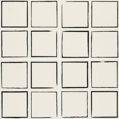 Rothko 9&quot; x 9&quot; Matte Ceramic Field Tile in Half Circle