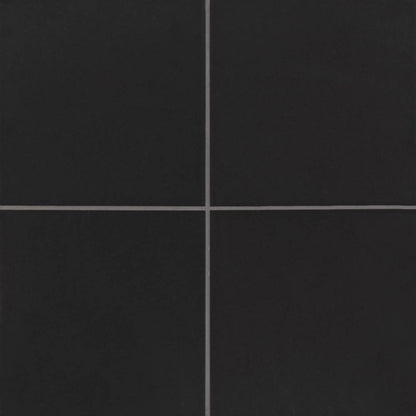 Rothko 9&quot; x 9&quot; Matte Ceramic Field Tile in Half Circle
