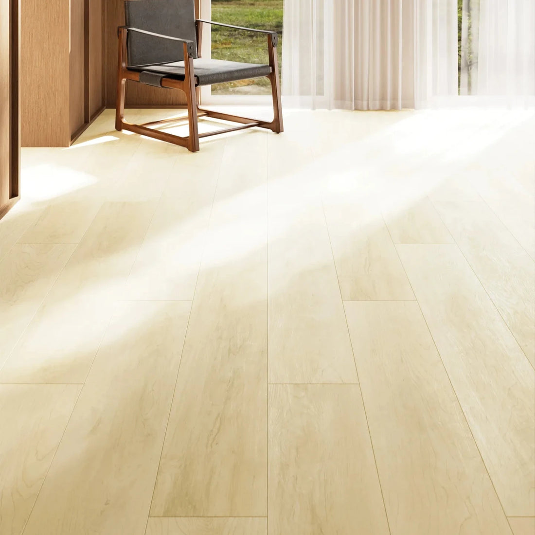 Shorewood Luxury Vinyl 9" x 60" in Crema