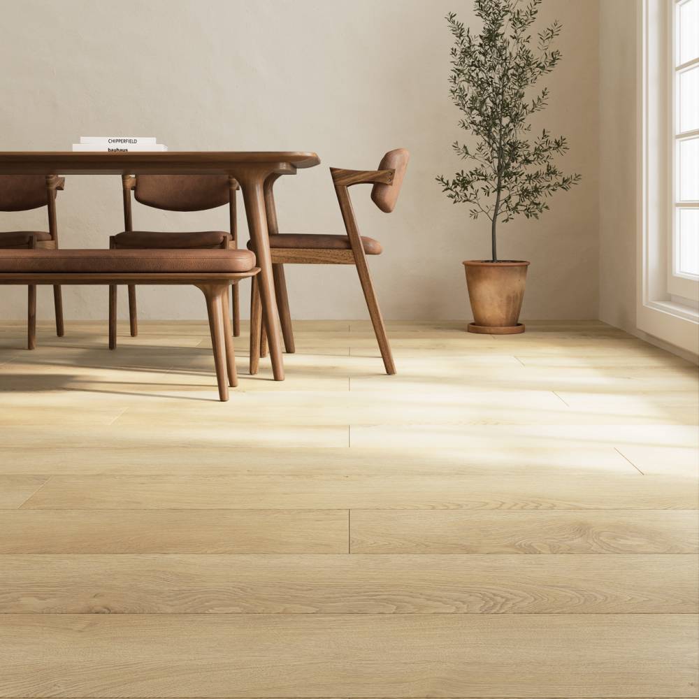 Shorewood Luxury Vinyl 9&quot; x 60&quot; in Linen