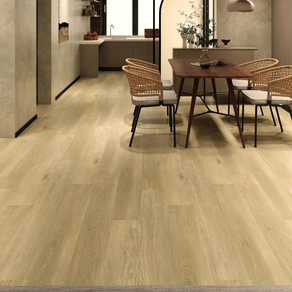 Shorewood Luxury Vinyl 9" x 60" in Canvas