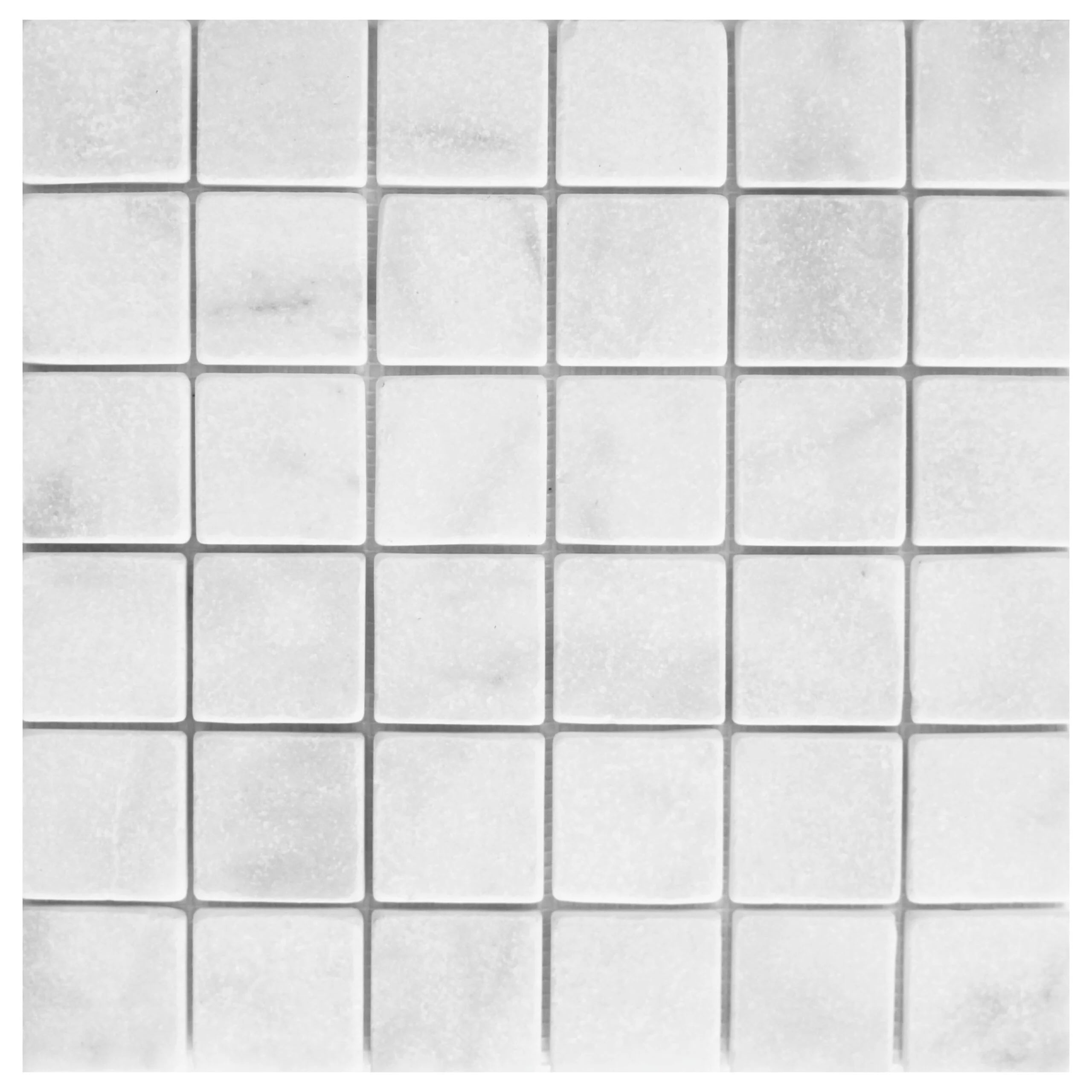 2X2 Milas White Tumbled
