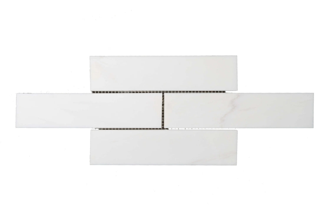 2X8 Bianco Venato Polished