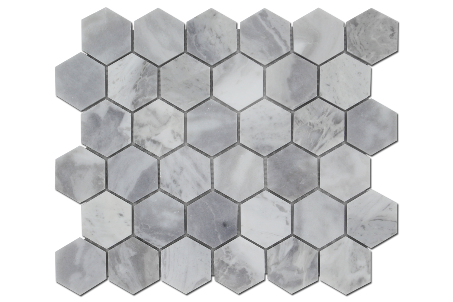 2″ Argento Dolomiti Honeycomb Honed