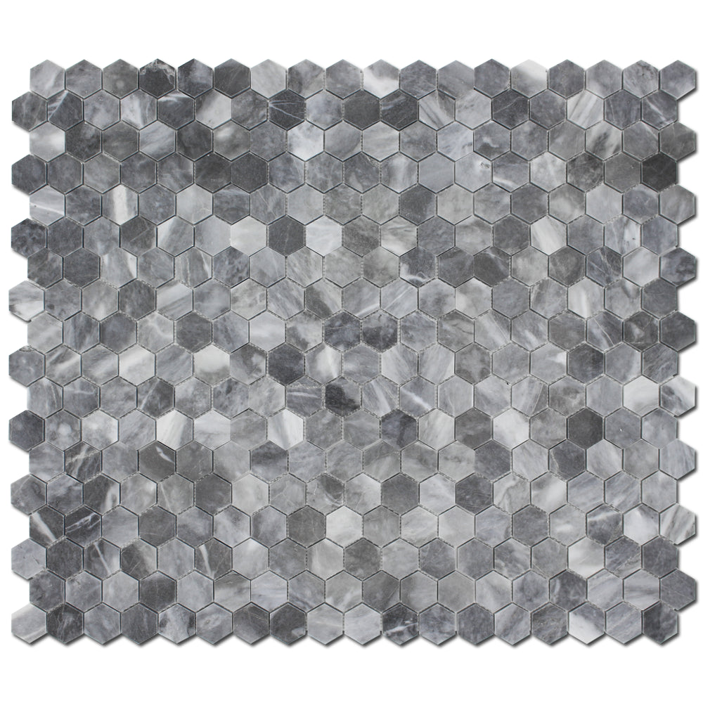 2″ Bardiglio Honeycomb Polished