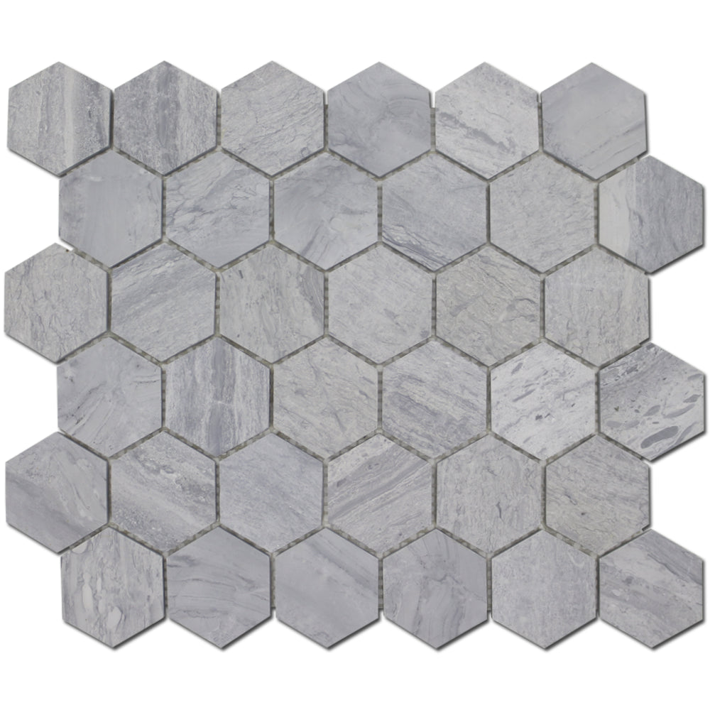 2″ Blue Savoy Honeycomb Honed