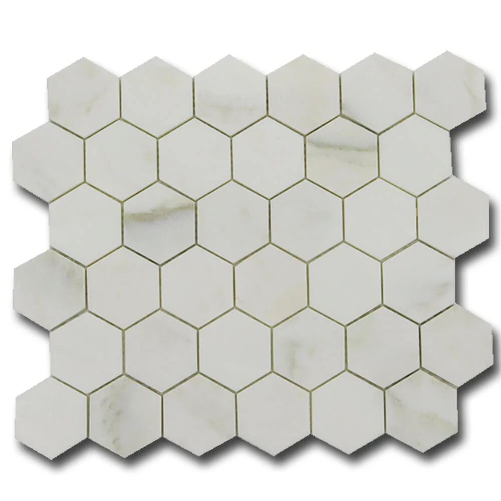 2″ Calacatta Oliva Honeycomb Honed
