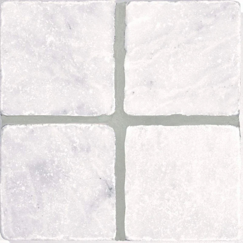 3X6 Milas White Tumbled